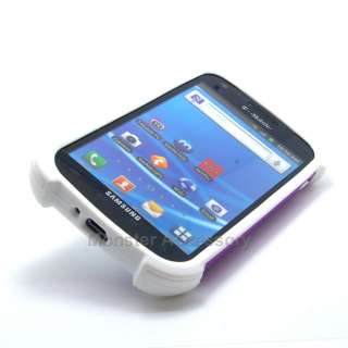 White Purple Xshield Dual Layer Hard Case Samsung Galaxy S2 T989 T 