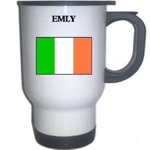 Ireland   EMLY White Stainless Steel Mug