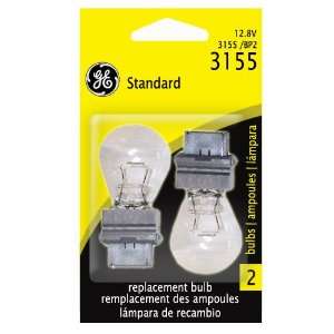  GE 3155 20w 12.8v S8 Aircraft; Low Voltage bulb (2 Pack 