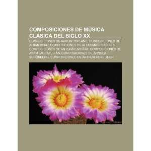  Composiciones de música clásica del siglo XX 