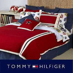 Tommy Hilfiger All American 150 Thread Count Duvet Cover  Overstock 