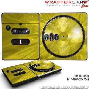 com DJ Hero Skin Stardust Yellow fits Nintendo Wii DJ Heros (DJ HERO 