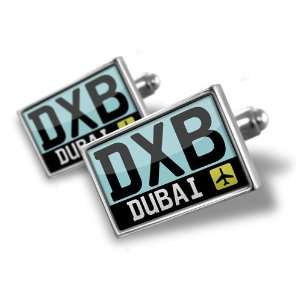  Cufflinks Airport code DXB / Dubai country UAE   Hand 