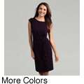 Connected Apparel Womens Short sleeve Dress  Overstock