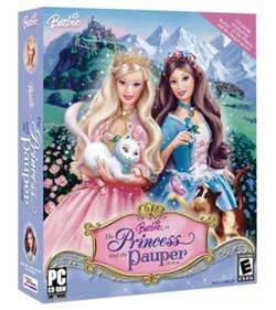 PC/MAC Barbie The Princess & The Pauper  