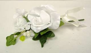 artificial silk flowers camellia boutonniere color white you get 1 