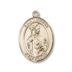  14kt Gold St. Kilian Medal Jewelry