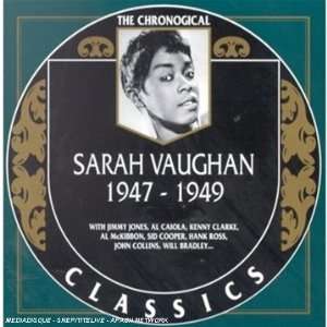  Sarah Vaughan 1947 1949 Sarah Vaughan Music