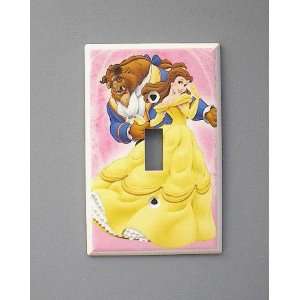 Princess Belle Beauty and the Beast Switch Plate switchplate