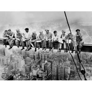 Construction Workers Lunching on a Crossbeam   1932 