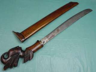 Vintage African Philippines Huge Fighting Knife Machete  