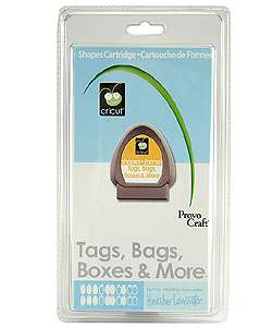 Cricut Tags, Bags, Boxes and More Cartridge  