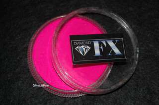 Diamond FX Neon Pink UV Blacklight Face and Body Paint 722301711552 