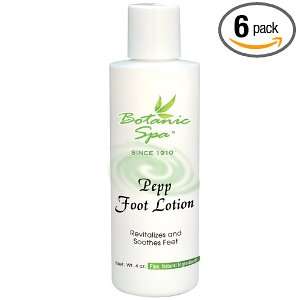  Botanic Choice Peppermint Foot Lotion (Pack of 6): Health 