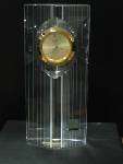 New Bulova Hoya Crystal Clock  