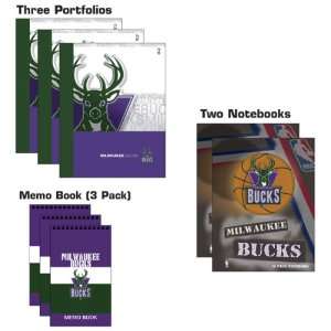  Milwaukee Bucks NBA Combo School/Office Pack: Sports 