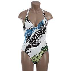 Calvin Klein Womens Shirred One piece Bathing Suit  Overstock