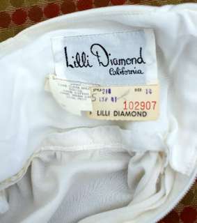   LILLI DIAMOND white CROCHET HALTER Open back Wedding Maxi Hippie DRESS