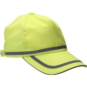  ERB 61705 S108 Hi Vizability Ball Cap, Fluorescent Lime 