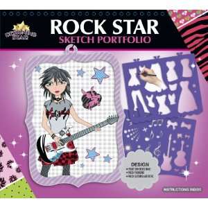  Designing Star Rock Star Design Sketch Pad: Toys & Games