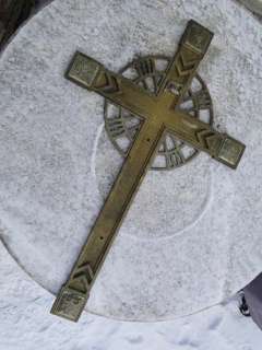   Imperial Eagle Wall Church Crucifix Cross Vintage 32 LARGE  
