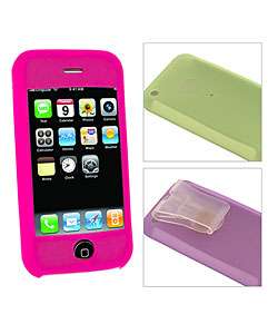 iPhone Pink Silicone Protective Cover  