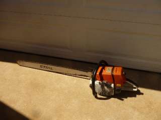 STIHL MS 650 MAGNUM CHAINSAW 36 BAR CHAIN SAW. SELLING AS/IS FOR 