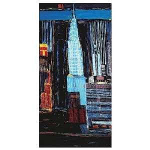 Manhattan Skyline   Poster by Mark Gleberzon (26 x 50)  