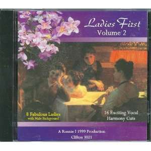    Ladies First   vol 2 8 Fabulous Ladies with Male Backup Music