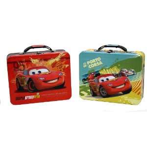  Disney Pixar CARS 2 TIN LUNCH BOX Carry All: Toys & Games