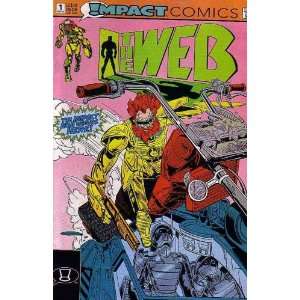  The Web (Comic) Sept. 1991 No. 1 Len Strazewski Books