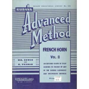  Rubank Advanced Method French Horn Vol 2 Library 180 