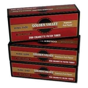 Golden Valley Full Flavor Size Cigarette Tubes (5 Boxes)
