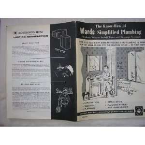 Wards Simplified plumbing: Montgomery Ward:  Books
