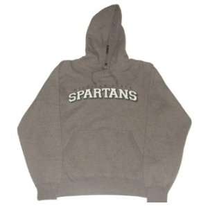  Michigan State Spartans Hooded Sweatshirt Gear Gray (L 