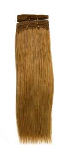 100% Human Hair 8 Silky Straight On weft/ Track/ Human hair 