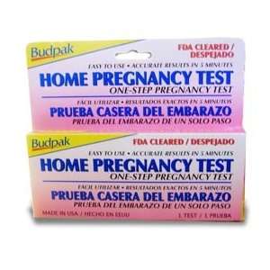  Budpak Home Pregnancy Test Kit   24 kits to a carton 