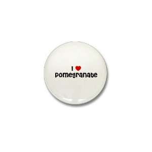  I Pomegranate Love Mini Button by  Patio, Lawn & Garden