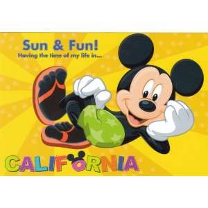   CAL 231 PostCard. Sun & Fun Having the time of my life in California