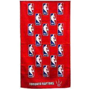  Toronto Raptors Red NBA Bench Towel