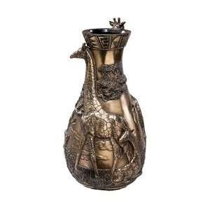   Wildlife Sculptural Vase   Home Accent Decor Statue: Everything Else