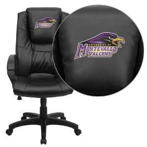  University of Montevallo Leather Executive Office Chair in 