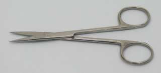 Iris Scissors Strait 4.5 Surgical Dental Veterinary Instrument 