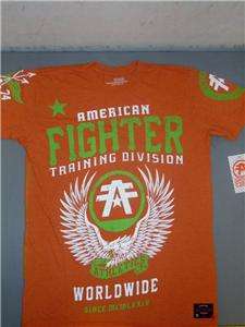 AMERICAN FIGHTER FLY BY TRI BLEND BRAND NEW MMA T SHIRT  