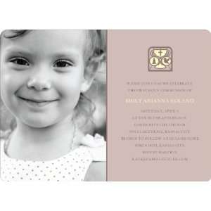   and Child First Holy Communion Invitations
