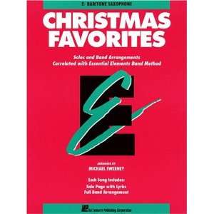   Favorites E Flat Baritone Saxophone (9780793517596) Various Books
