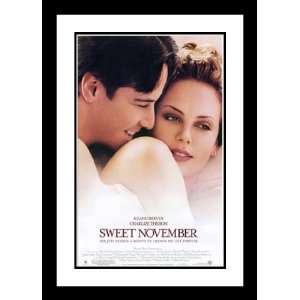  Sweet November 32x45 Framed and Double Matted Movie Poster 