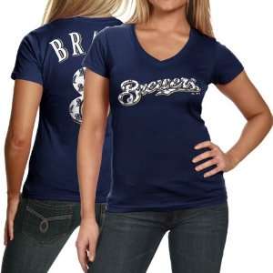  Milwaukee Brewer T Shirts : Majestic Threads Ryan Braun Milwaukee 
