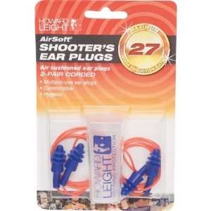  Academy Sports Howard Leight Airsoft Multiple Use Earplugs 