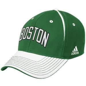   Boston Celtics Green Block Letter Flex Fit Hat